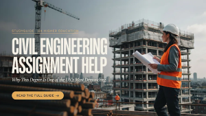 A civil engineer looking over her construction site in London.